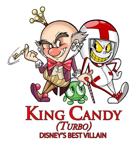 King Candy (Turbo) Turbo Wreck It Ralph, King Candy, Arcee Transformers, Candy Costumes, Disney Scrapbook Pages, The Pose, Wreck It Ralph, Disney Party, Amazing Drawings