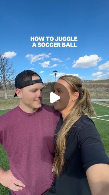 Brittany Isenhour on Instagram: "How to juggle a soccer ball ⚽️ if Trystan can do it, you can do it! 💀  @trystanisenhour sorry for coaching you like you’re 4 years old 😂  #soccer #footballer #soccerskills #soccertraining #soccerplayer #footballskills #soccertips" How To Juggle A Soccer Ball, Juggle A Soccer Ball, How To Juggle, Soccer Stuff, Soccer Tips, Soccer Coaching, Soccer Skills, Soccer Training, Juggling