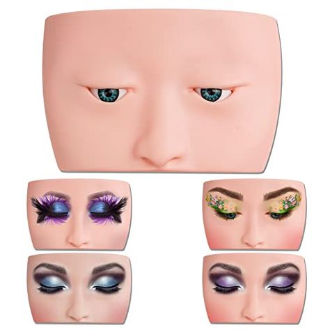 WBCBEC Makeup Practice Face, 3D Silicone Makeup Mannequin Practice Board, Face Eye Makeup Practice Board, Suitable for Professional Makeup Artists Students and Beginners to practice eyesmakeup (1PCS) Check more at https://us.productsoffer.in/wbcbec-makeup-practice-face-3d-silicone-makeup-mannequin-practice-board-face-eye-makeup-practice-board-suitable-for-professional-makeup-artists-students-and-beginners-to-practice-eyesmakeup-1pcs/ Makeup Practice Board, Makeup Mannequin, Makeup Practice, Silicone Makeup, Professional Makeup Artist, Makeup Artists, Professional Makeup, Makeup Products, Makeup Artist