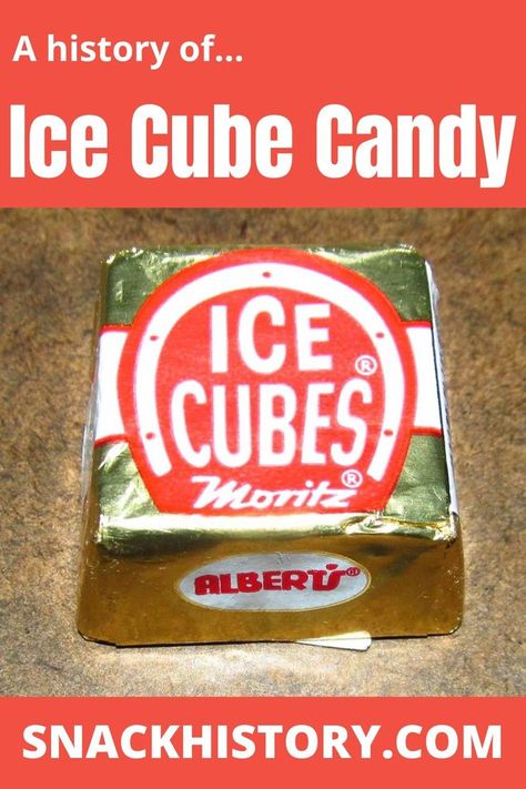 Ice Cube Candy Ice Cubes Gum, Ice Cube Candy, Ice Cube Chocolate, Great Snacks, Old School Candy, Chocolate Pieces, Chocolate Candy Recipes, 2024 Recipes, Chocolate Candies