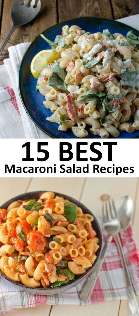 How to make macaroni salad - the best macaroni salad recipes.