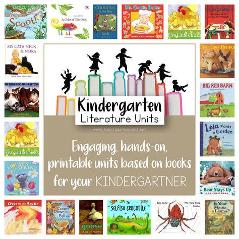 Unit Studies For Kindergarten, Literature Based Curriculum, Literature Unit Studies, Study Printables, Kindergarten Units, Kindergarten Anchor Charts, Unit Studies Homeschool, Kindergarten Social Studies, Homeschool Preschool Activities