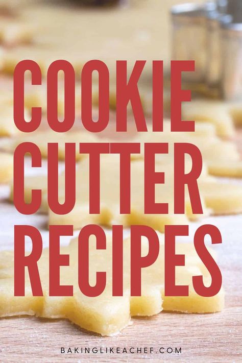 Xmas Baking Recipes, Simple Cookie Dough Recipe, Best Butter Cookie Recipe, Gingerbread Shortbread, Sugar Cookie Dough Recipe, Easy Cookie Dough, Best Biscuit Recipe, Recipes Using Cake Mix, Butter Sugar Cookies