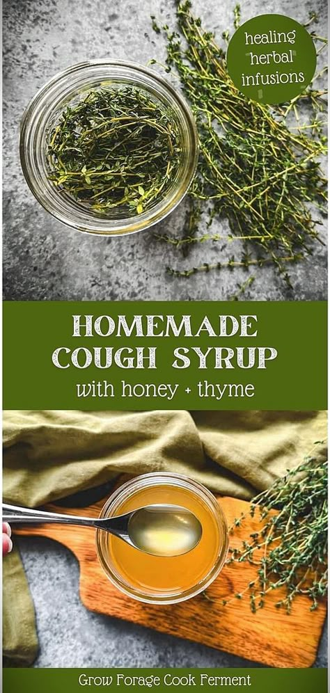 Make your own Homemade Cough Syrup with Honey using our guide on healing herbal infusions. Ideal for naturally soothing coughs, this recipe features honey as a key healing ingredient, offering a comforting remedy during cold seasons. Learn more about herbalism for beginners, natural remedies, and herbs for health at growforagecookferment.com. Cough Syrup For Kids, Elderberry Tincture, Herbal Cough Syrup, Elderberry Benefits, Cough Syrup Recipe, Natural Cough Syrup, Elderberry Tea, Homemade Cough Syrup, Homemade Elderberry