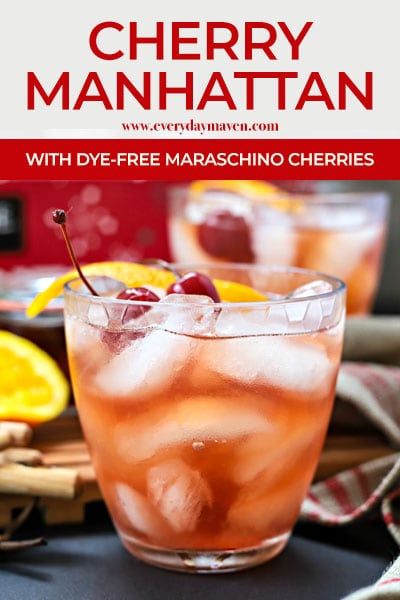 Cherry Cocktail Recipes, Cozy Date Night, Manhattan Recipe, Cherry Drink, Bourbon Recipes, Manhattan Cocktail, Orange Cocktails, Cherry Cocktail, Bourbon Drinks