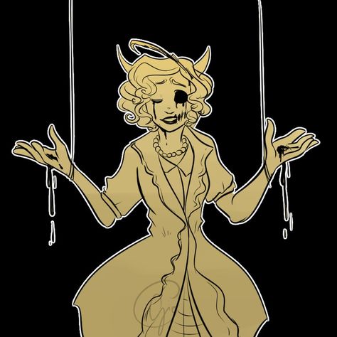 Susie Campbell Alice Angel Batim, Batim Icons, Susie Campbell, Easy Anime Eyes, Joey Drew Studios, Batim Bendy, Bendy Y Boris, Kidcore Art, Bendy And The Dark Revival