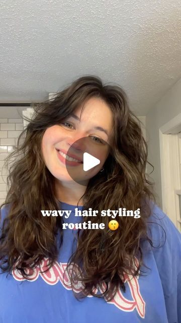 koolie la clone on Instagram: "Went back to my tried and true method after trying a million different routines that were just weighing my hair down!  -first product is Kirsten ess volume spray -second product is not your mothers curl talk leave in conditioner  -third product is Pacifica salty waves texture and defining spray   Ignore the hair clump on my shower wall & check out my tik tok for a more detailed routine. Link in bio 😗   #wavyhair #wavyhairroutine #curtianbangs #bangs #seasaltspray #voluminoushair #brunette" Not Your Mother's Sea Salt Spray, Kirsten Ess Hair Products, Defined Waves Hair, Best Leave In Conditioner For Wavy Hair, Not Your Mothers Curl Talk Routine, After Shower Hair Routine, Not Your Mothers Curl Talk, Wavy Hair Routine, Curl Talk