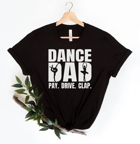 Dance Family Shirts, Dance Brother Shirt, Dance Dad Shirt Ideas, Dance Logos, Dance Dad Shirt, Dance T Shirts, Dance Shirts Ideas, Dance Team Shirts, Dance Parents