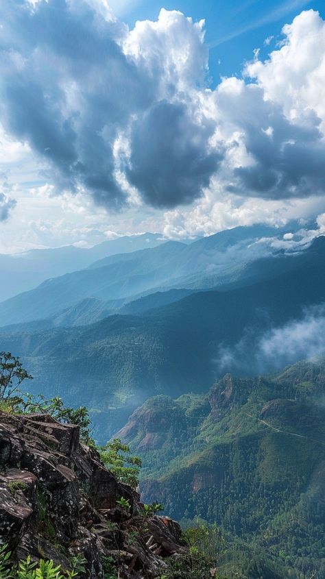 Mountainous Cloud Horizon: Expansive mountain vista under a dramatic sky, illustrating nature's majesty with clouds casting shadows below. #mountains #clouds #sky #nature #landscape #aiart #aiphoto #stockcake ⬇️ Download and 📝 Prompt 👉 https://stockcake.com/i/mountainous-cloud-horizon_667624_307402 Mountains With Clouds, Cloudy Mountains, New York Sunset, Casting Shadows, Snow Clouds, Cumulus Clouds, Dramatic Sky, Nc Mountains, Hills And Valleys