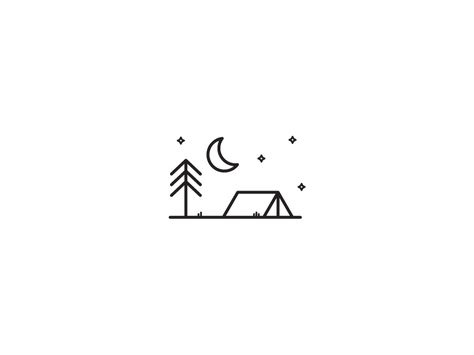 Camping by Jason Smith Camping Tattoo, Tattoo Diy, Nature Tattoo, Disney Tattoo, E Tattoo, Diy Tattoo, Small Drawings, Succulent Garden, 자수 디자인