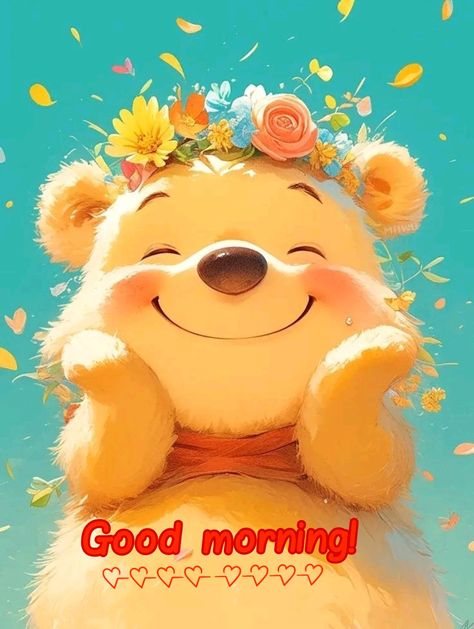 Texts For Your Boyfriend, Morning Texts For Boyfriend, Good Morning Texts For Boyfriend, Texts For Boyfriend, Ge Aldrig Upp, Winnie The Pooh Drawing, Monday Images, Gd Morning, Cute Disney Characters