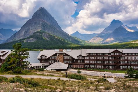 Waterton National Park, Many Glacier Hotel, National Park Lodges, Minnesota Historical Society, Many Glacier, Popular Places, Glacier Park, Beautiful Places On Earth, Inspo Board