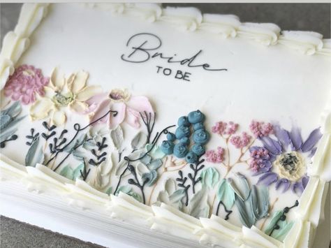 Graduation Sheet Cakes, Sheet Cakes Decorated, Wedding Sheet Cakes, Wildflower Cake, Slab Cake, Wildflower Birthday, Wedding Shower Cakes, Sheet Cake Designs, Birthday Sheet Cakes