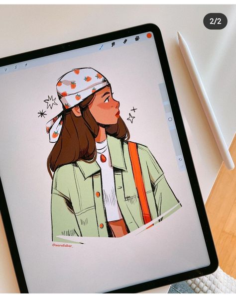 Drawing Digital Aesthetic, Aesthetic Procreate Art Ideas, I Pad Drawing Ideas, Drawing Tablet Aesthetic, Digital Drawing Aesthetic, Cute Digital Art, Digital Art Inspiration, Digital Illustration Art, Procreate Ipad Art