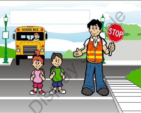 Crossing Guard Male Toon Character Personalized Matted Print Finished Product is 11" x 14" Made to Order Unique Woman Mechanic, Crossing Guard, Female Teacher, Car Mechanic, Clear Bags, Power Boats, 8x10 Print, School Bus, Horse Lover