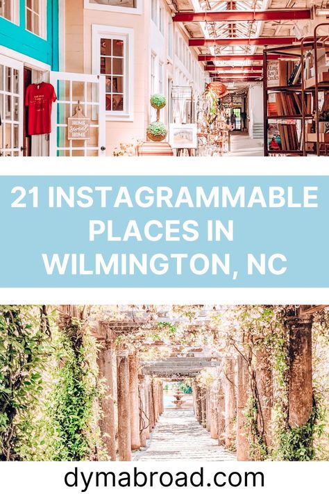 Looking for Instagrammable places in Wilmington? You can find lots of perfect photo spots in Wilmington that you'll definitely love! Wilmington North Carolina In The Fall, Wilmington North Carolina Outfits, Wilmington Beach Nc, Downtown Wilmington Nc, Wilmington Beach, Carolina Beach Nc, Wilmington North Carolina, Wooden Path, Topsail Beach