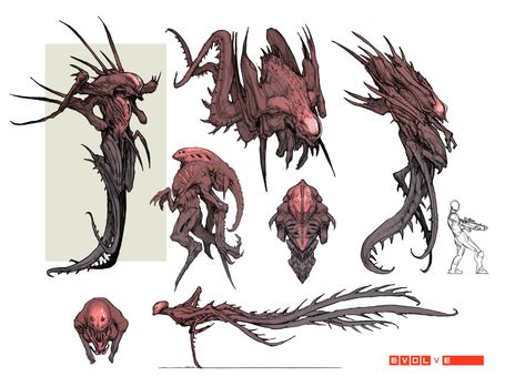 ArtStation - Wraith 05, Stephen Oakley Stephen Oakley Art, Stephen Oakley, Evolve Monster, Monster Artwork, Alien Concept, Alien Design, Arte Cyberpunk, 다크 판타지, Alien Concept Art