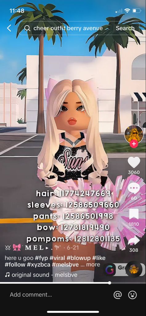 Cheer Fits Berry Ave, Roblox Party Outfit Codes, Outfit Codes Berry Ave Hair, Cheer Uniform Berry Ave, Barry Avenue Cheerleader Codes, Brookhaven Maid Outfit Codes, Korblox Leg Code Bloxburg, Roblox Cheer Pom Pom Codes, Cheerleader Outfit Codes Berry Ave