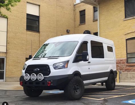 Ford Transit Work Van Ideas, Transit Adventure Van, Overland Van, Van Life Ford Transit, Ford Transit Offroad, Ford Transit Custom Camper, Vanlife Ford Transit, Gmc Duramax Diesel, Ford Transit Passenger Vans