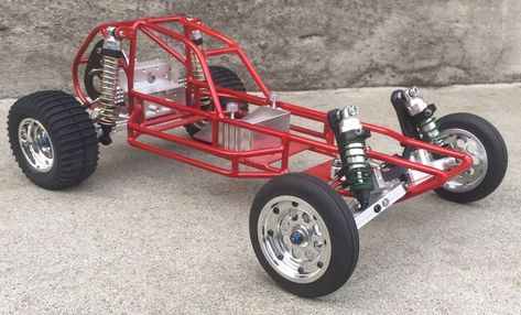 Shodog's RC10 Tube chassis build - Page 4 - RC10Talk - The Net's Largest Vintage R/C Community Buggy Car, Replica Cars, Tube Chassis, Rc Buggy, Library Boards, Sand Rail, Real Racing, Rc Cars And Trucks, Stop Light