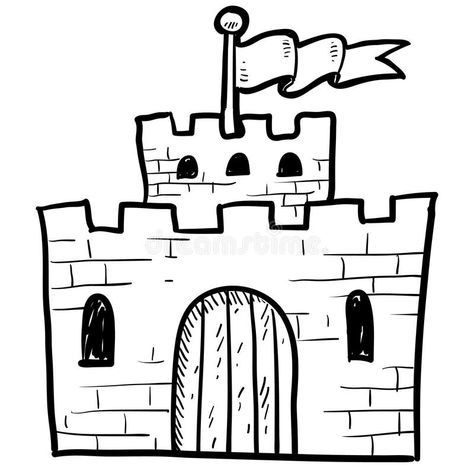 Secure castle sketch. Doodle style castle or fortification illustration in vecto #Sponsored , #Affiliate, #ad, #castle, #Doodle, #illustration, #sketch Castle Door Drawing, Door Drawing, Castle Sketch, Castle Illustration, Slot Machine Cake, Slot Machine Party, Doodle Style, Cat Treat Recipes, Game Background