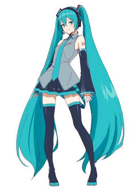 Cosplay Miku, Miku Chan, Miku Hatsune Vocaloid, Miku Cosplay, Miku Hatsune, Wallpaper Animes, Body Picture, Anime Couples Manga, Kawaii Drawings