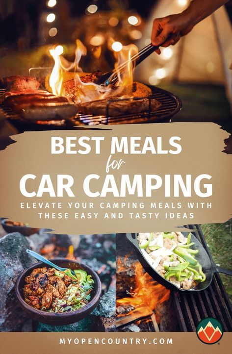 Experience the ease of premade camping meals! Ideal for a quick setup and minimal cleanup, these meals are perfect for campers who want to enjoy more time exploring and less time cooking. From healthy options stored in your cooler to pot meals that heat up fast, get ready to enhance your camping culinary experience. Winter Camping Meals, Car Camping Meals, Premade Camping Meals, Camping Trip Food, Healthy Camping Meals, Camp Stove Recipes, Easy Camping Dinners, Fire Recipes, Campfire Dinners