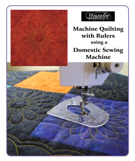 Quilt Rulers, Quilting With Rulers, Jelly Roll Race, Sewing Machines Best, Ruler Quilting, Hand Quilting Patterns, Sewing Machine Quilting, Free Motion Quilting Patterns, Best Sewing Machine