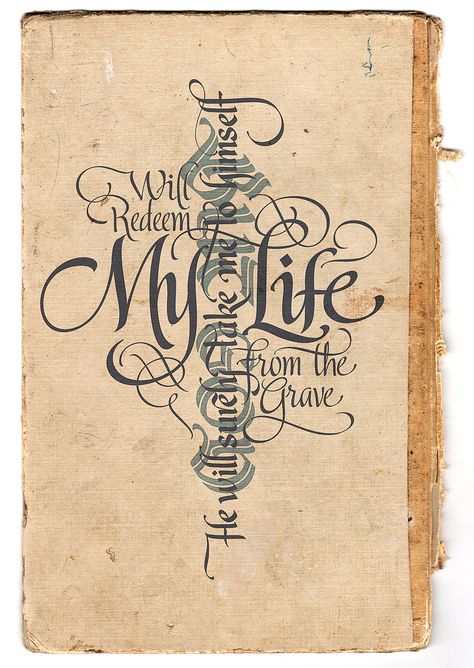 My Life by Jordan Jelev Typography Styles, Creative Calligraphy, Vintage Calligraphy, Calligraphy Words, Tattoo Lettering Fonts, How To Write Calligraphy, Beautiful Calligraphy, Calligraphy Alphabet, Calligraphy Script