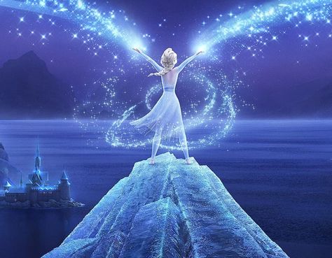 Elsa Magic, Elsa Wallpaper, Frozen Two, Frozen Gif, View Mountain, Frozen Wallpaper, Jennifer Lee, Frozen 3, Frozen Pictures