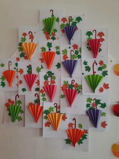 Fall Arts And Crafts, Hand Crafts For Kids, Kindergarten Crafts, Daycare Crafts, Fall Crafts For Kids, Autumn Crafts, Home Diy Decor, Classroom Crafts, Toddler Art