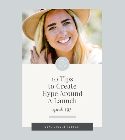 10 Tips To Create Hype Around A Launch - Jenna Kutcher Website Course, Jenna Kutcher, Service Website, Business Launch, Writing Resources, Business Education, Creative Blog, Wedding Business, Profitable Business