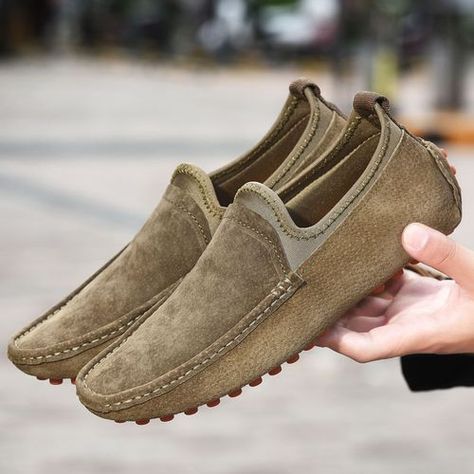 Gents Shoes, Mens Loafers Casual, Loafers Fashion, Classic Loafers, Mens Loafers Shoes, Driving Shoes Men, Moccasins Mens, Men Loafers, Breathable Shoes