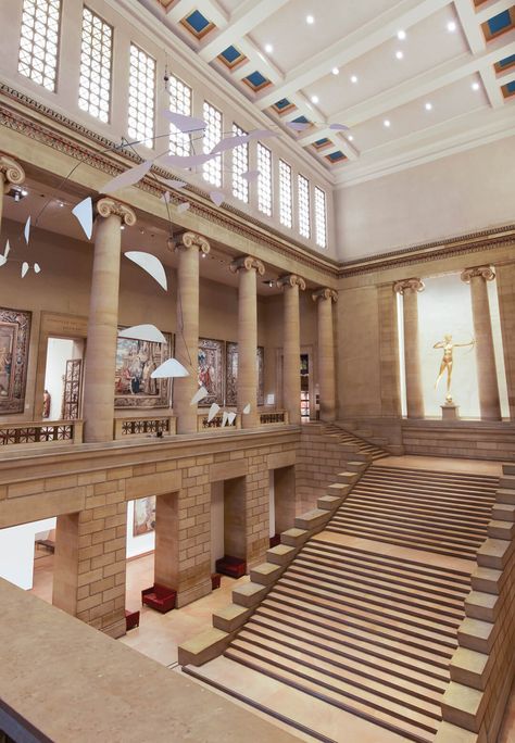 Philadelphia Museum of Art reopens to reveal Frank Gehry's Core Project Art Museum Entrance, Museum Staircase, Frank Core, Art Museum Architecture, Realistic Minecraft, Best Friend Summer, Admin Building, Museum Entrance, American Building