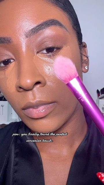 KrissyM on Instagram: "pov: you finally found the perfect concealer brush🫶🏾 Products used in video👇🏾 @realtechniques 242 Concealer brush #makeup #makeupbrushes #concealer #brushes" Concealer Brushes, Perfect Concealer, Brush Makeup, Concealer Brush, Makeup Brushes, Concealer, Makeup, On Instagram, Instagram