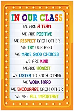 Elementary Teacher Classroom, Classroom Expectations Poster, Teacher Classroom Posters, English Classroom Posters, Classroom Motivational Posters, Class Rules Poster, Inspirational Classroom Posters, Teacher Classroom Supplies, Classroom Motivation