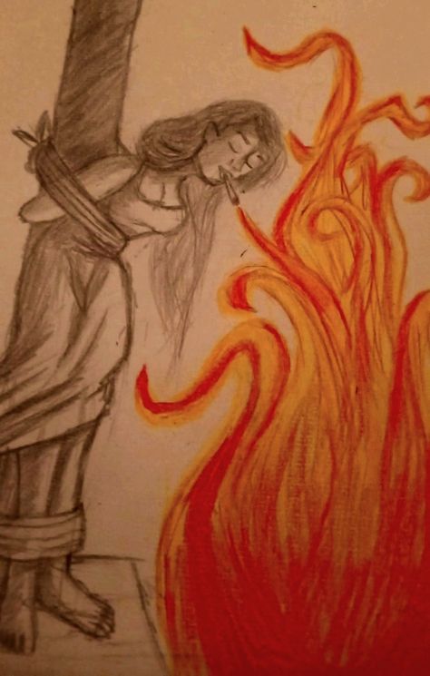 #drawing #fire #girl #art Ring Of Fire Drawing, Night Elie Wiesel, Fire Pit Drawing, Fire Sketch, Drawing Fire, Fire Drawing, Elie Wiesel, Wild Fire, Girls Tie