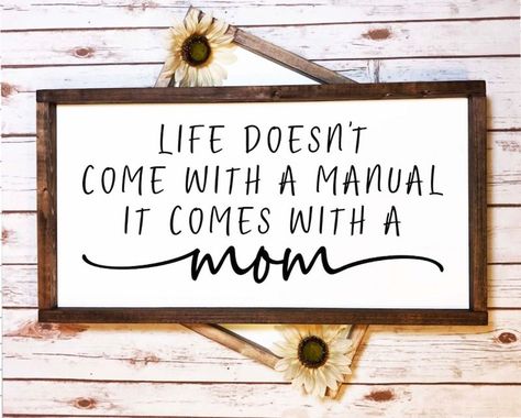 Mothers Pictures, Dear Momma, Quotes Girlfriend, Country Wood Signs, Mom Frame, Tshirts Ideas, Diy Stencils, Signs For Mom, Mothers Day Signs