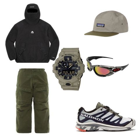 Outdoor Fits, Gorpcore Outfit, Clothing Aesthetics, Visual Archive, Style Aesthetics, Fashion Moodboard, Streetwear Aesthetic, Mood Board Fashion, Go Camping