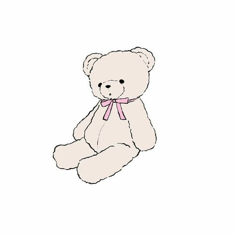 #teddybear #drawing #coquette #bow #softcore Bow Drawing, Desain Quilling, Soft Pink Theme, Bear Drawing, Pink Themes, Phone Themes, Cute Doodles, Pink Ribbon, Cute Tattoos