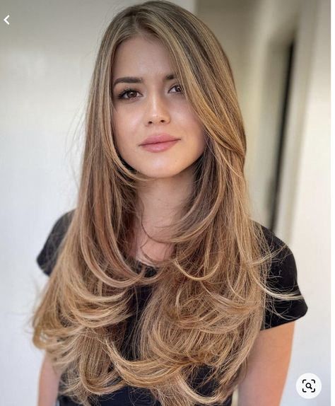 Face Framing Hair, Haircuts For Long Hair With Layers, Fall Hair Cuts, Long Layered Haircuts, Front Hair Styles, Long Hair With Bangs, Long Layered Hair, Haircuts For Long Hair, Face Framing