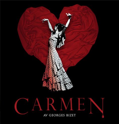 Opera Østfolds Carmen by Odin media Carmen Opera Poster, Carmen Opera Aesthetic, Carmen Core, Carmen Aesthetic, Carmen Opera, Image Book, Drama Aesthetic, Opera Music, Ballet Posters