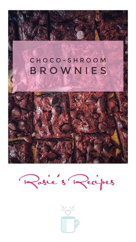 Magic Shroom Recipes, Mushroom Brownies, Benefits Of Mushrooms, Infused Treats, Brownies Gluten Free, Health Benefits Of Mushrooms, Mushroom Powder, Reishi Mushroom, Processed Sugar