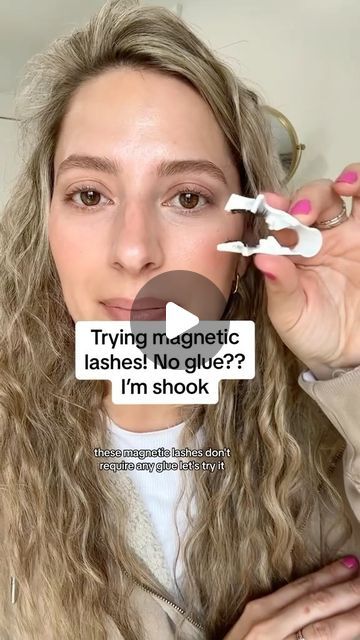 Lainey Ostrom on Instagram: "Trying magnetic lashes for the first time! I was impressed! I don’t think I’d wear these all day, but probably for a few hours here and there! The brand is Wosado on Amazon❤️
-
#magneticlashes #magneticeyelashes #falsies #falseeyelashes #lashtutorials #lashtutorialvideo #eyelashesextensions #eyelashartist #makeupreel #naturalmakeuptutorial" Magnetic Lashes Tutorial, How To Put On Magnetic Eyelashes, How To Apply Magnetic Eyelashes, Best Magnetic Eyelashes, Shein Review, Lashes Tutorial, Nails Pretty, Natural Makeup Tutorial, Magnetic Lashes