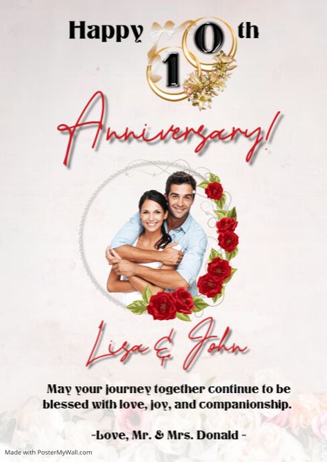 editable wedding marriage celebration anniversary card 25th Marriage Anniversary, Marriage Anniversary Cards, Marriage Celebration, Marriage Anniversary, Anniversary Card, Wedding Programs, Anniversary Cards, Card Design, Concert