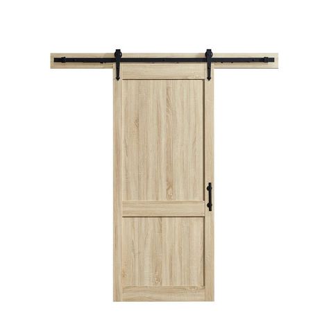 Single Barn Door, Door Bed, Interior Sliding Barn Doors, Country Barns, Barn Door Kit, Solid Core, Door Kits, Aging Wood, Bedroom Refresh