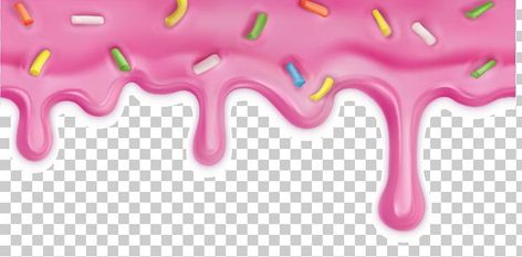 Doughnut Icing, Icing Glaze, Chocolate Background, Cupcake Png, Cupcake Sprinkles, Cake Cartoon, Cartoon Strawberry, Cartoon Eyes, Cake Icing