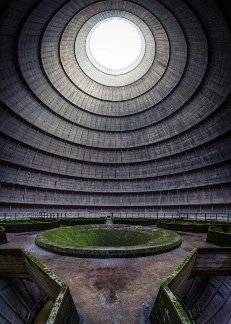 Abandoned Cooling Tower IM in Belgium - Abandoned Spaces Cooling Tower, Plant Help, Power Unit, Fire Powers, Structure Architecture, Power Station, Power Plant, Abandoned Places, Oh The Places Youll Go