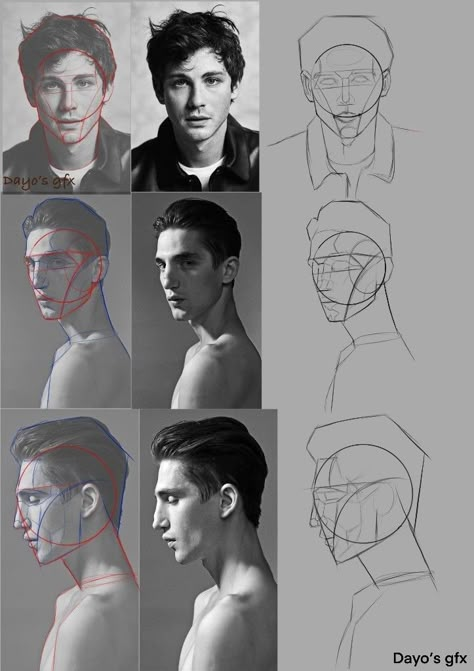 Face Portrait Tutorial, Sketching Portraits Tutorials, Sketch Portrait Tutorials, Portrait Drawing Practice, Video Drawing Tutorials, Drawing Portraits Tutorial, Face Portrait Drawing Sketches, Face Study Sketch, Head Sketch Tutorial