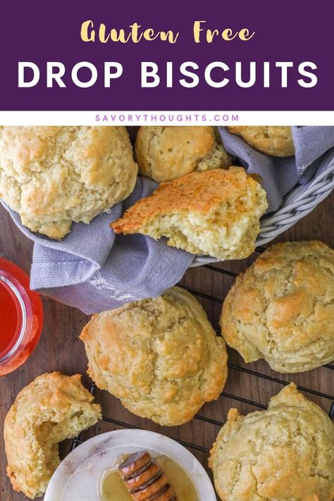 Gluten Free Drop Biscuits Gluten Free Drop Biscuits, Easy Cheap Dinner Recipes, Healthy Breakfast Casserole, Easy Cheap Dinners, Gluten Free Biscuits, Haitian Food Recipes, Drop Biscuits, Biscuits Easy, Creole Recipes